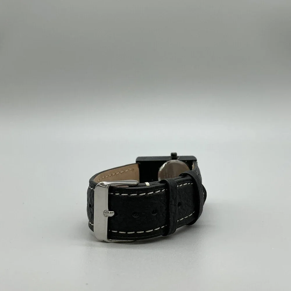 Vintage Fido Dido 7up Drink Tank Mens Watch 27mm Black White Dial New Battery